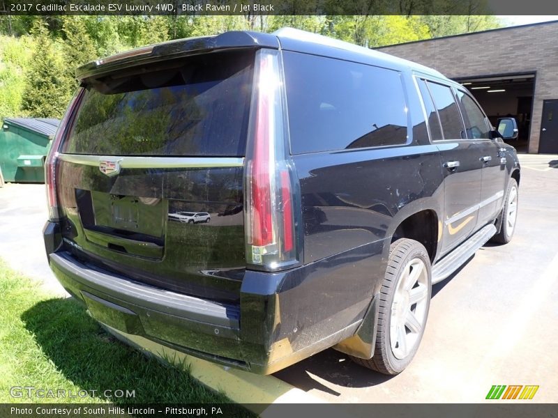 Black Raven / Jet Black 2017 Cadillac Escalade ESV Luxury 4WD