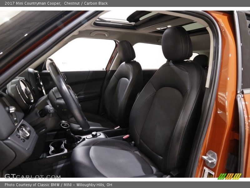 Chestnut / Carbon Black 2017 Mini Countryman Cooper