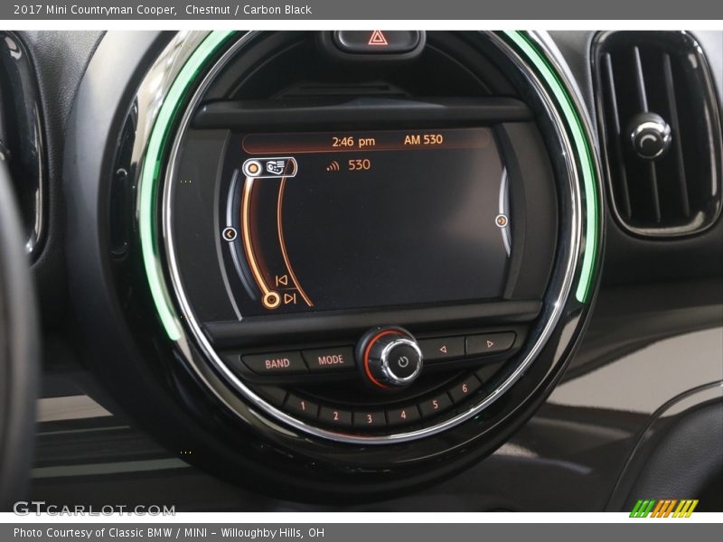 Chestnut / Carbon Black 2017 Mini Countryman Cooper