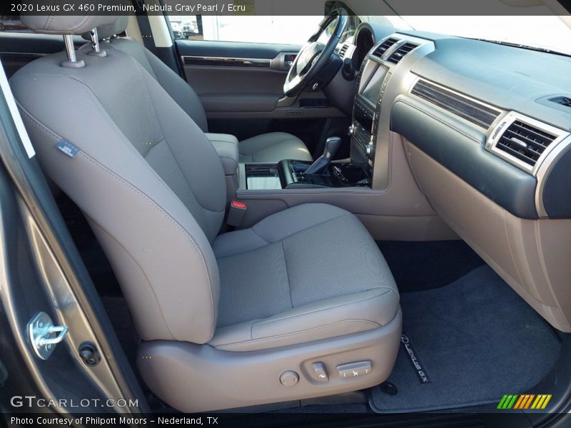 Front Seat of 2020 GX 460 Premium