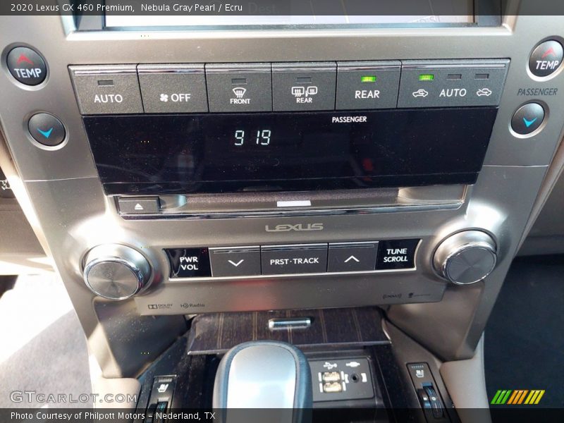 Controls of 2020 GX 460 Premium
