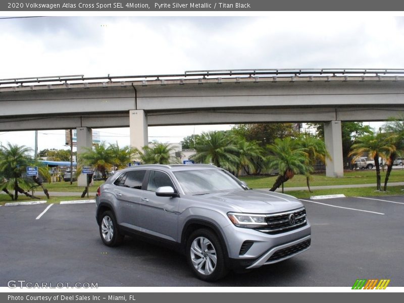 Pyrite Silver Metallic / Titan Black 2020 Volkswagen Atlas Cross Sport SEL 4Motion
