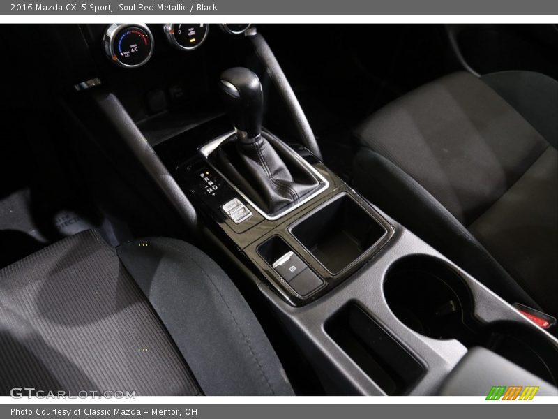 Soul Red Metallic / Black 2016 Mazda CX-5 Sport