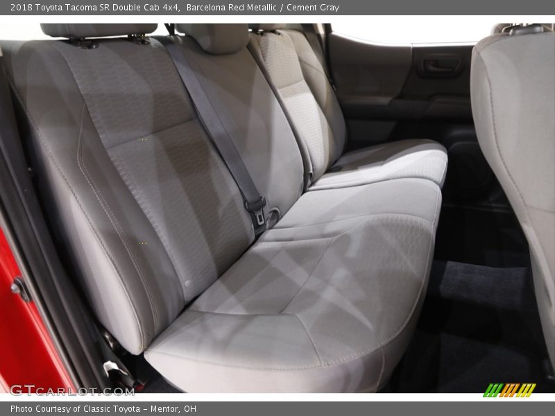 Barcelona Red Metallic / Cement Gray 2018 Toyota Tacoma SR Double Cab 4x4
