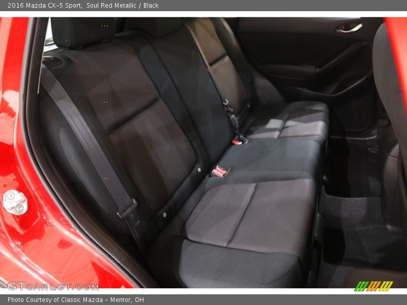 Soul Red Metallic / Black 2016 Mazda CX-5 Sport