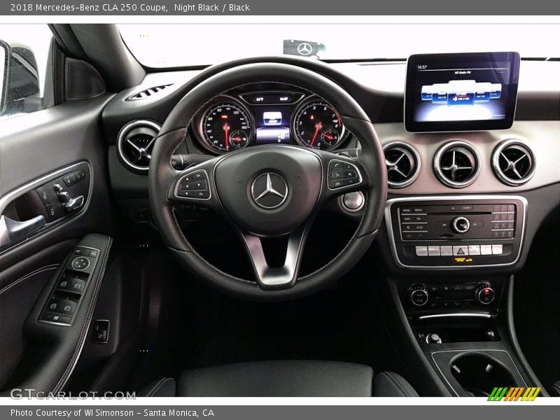 Night Black / Black 2018 Mercedes-Benz CLA 250 Coupe