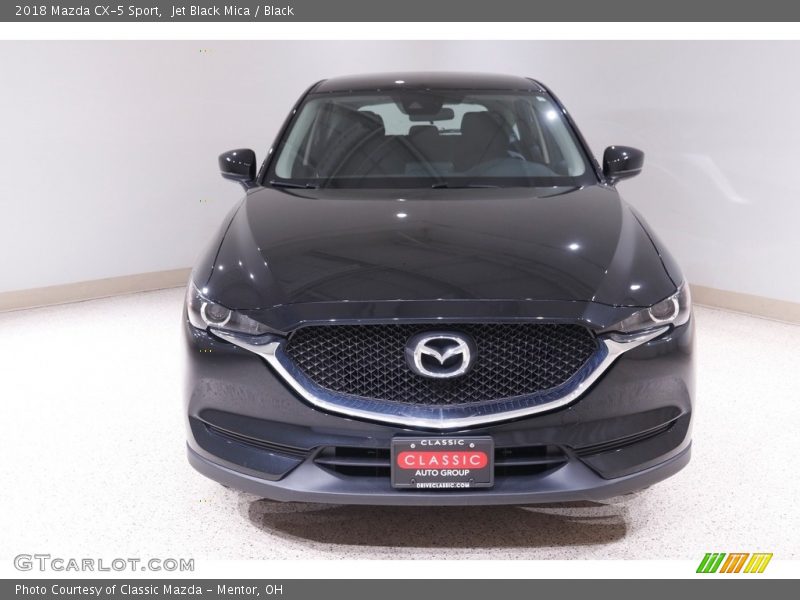 Jet Black Mica / Black 2018 Mazda CX-5 Sport