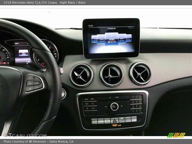 Night Black / Black 2018 Mercedes-Benz CLA 250 Coupe