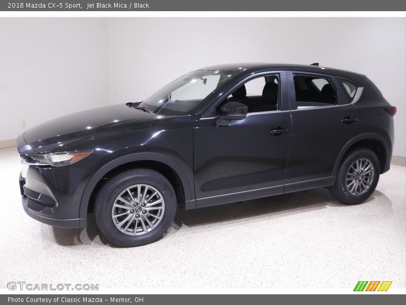 Jet Black Mica / Black 2018 Mazda CX-5 Sport
