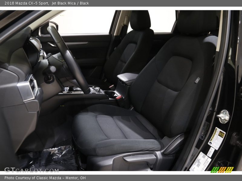 Jet Black Mica / Black 2018 Mazda CX-5 Sport
