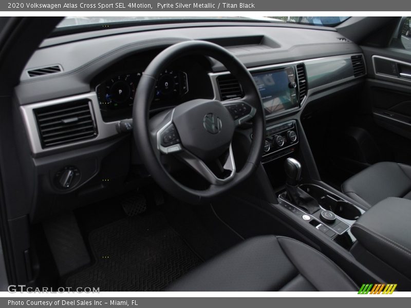 Pyrite Silver Metallic / Titan Black 2020 Volkswagen Atlas Cross Sport SEL 4Motion