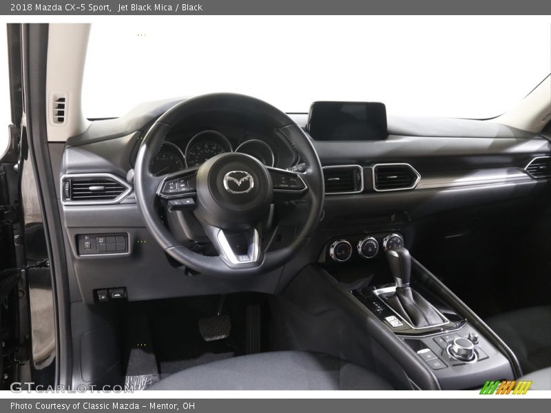 Jet Black Mica / Black 2018 Mazda CX-5 Sport
