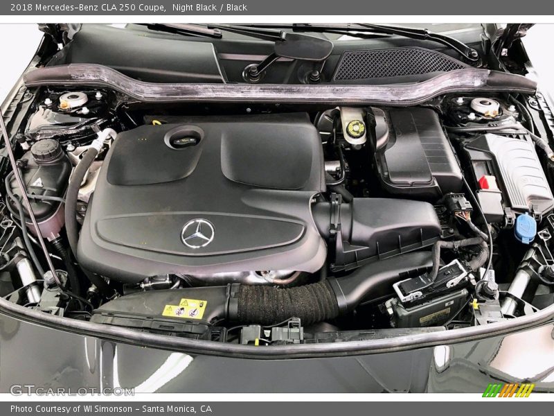 Night Black / Black 2018 Mercedes-Benz CLA 250 Coupe