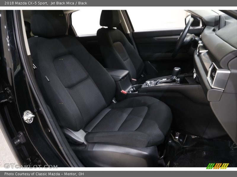 Jet Black Mica / Black 2018 Mazda CX-5 Sport