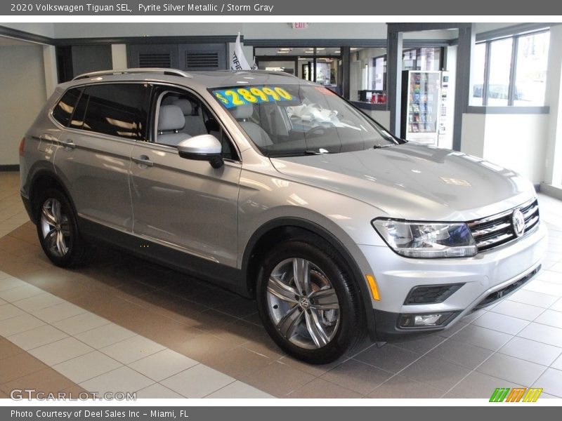 Pyrite Silver Metallic / Storm Gray 2020 Volkswagen Tiguan SEL