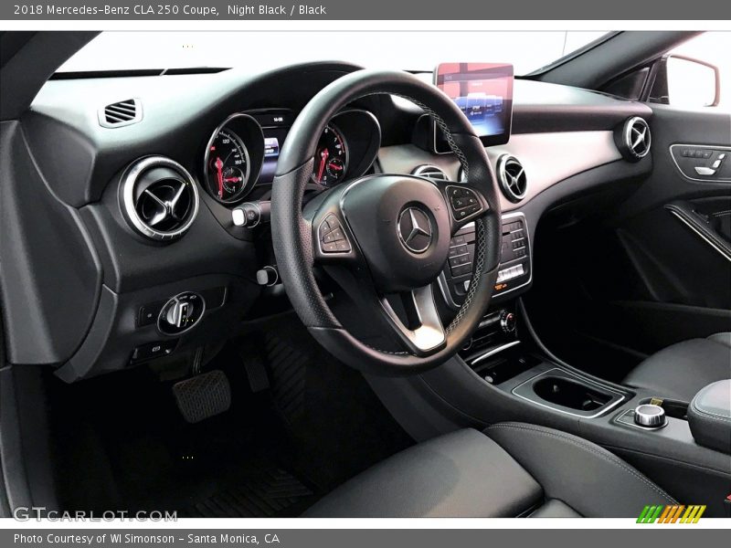 Night Black / Black 2018 Mercedes-Benz CLA 250 Coupe