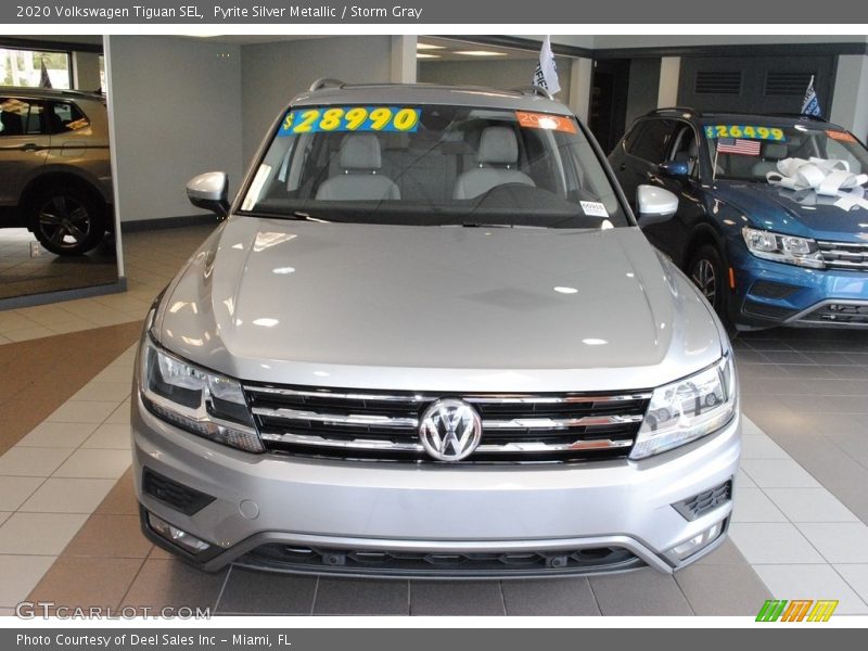 Pyrite Silver Metallic / Storm Gray 2020 Volkswagen Tiguan SEL