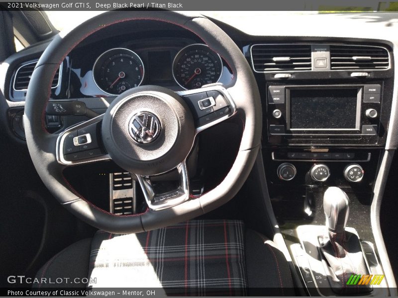 Dashboard of 2021 Golf GTI S