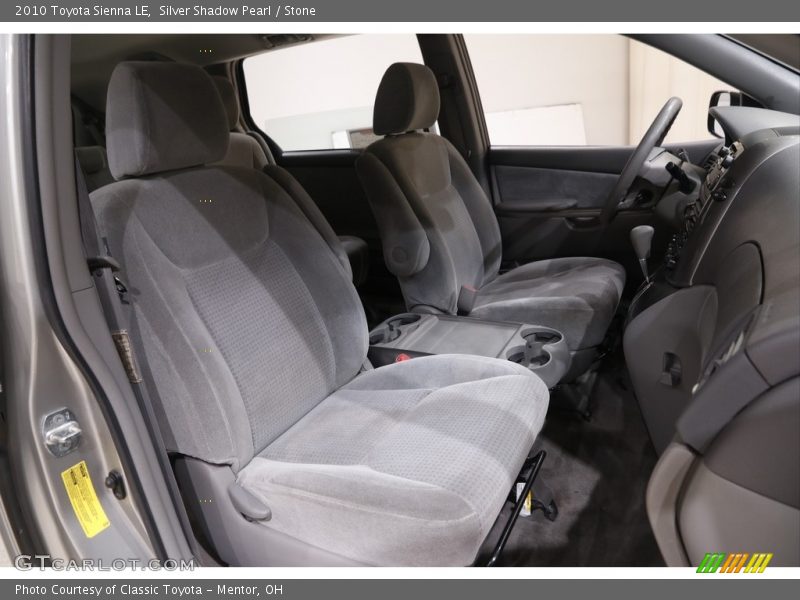 Silver Shadow Pearl / Stone 2010 Toyota Sienna LE