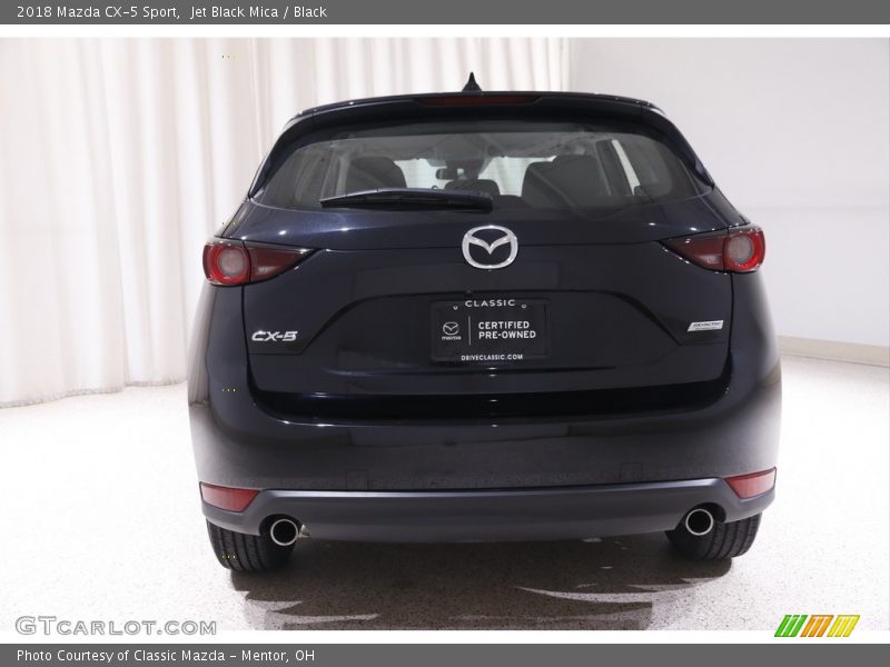 Jet Black Mica / Black 2018 Mazda CX-5 Sport