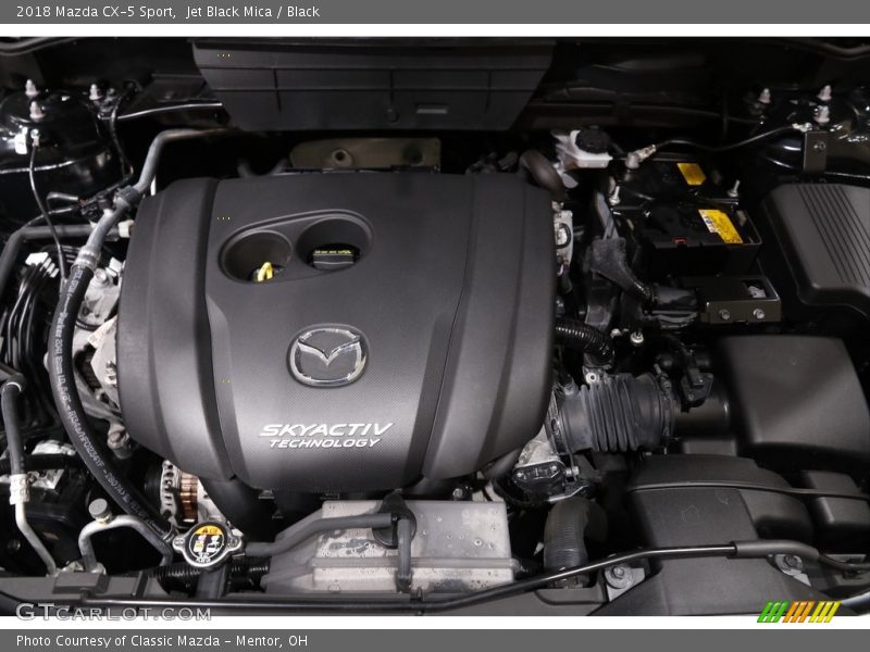 Jet Black Mica / Black 2018 Mazda CX-5 Sport