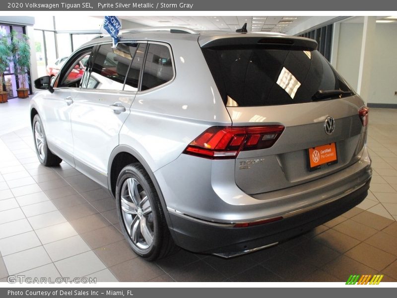 Pyrite Silver Metallic / Storm Gray 2020 Volkswagen Tiguan SEL