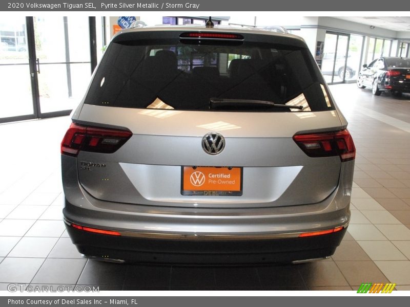 Pyrite Silver Metallic / Storm Gray 2020 Volkswagen Tiguan SEL