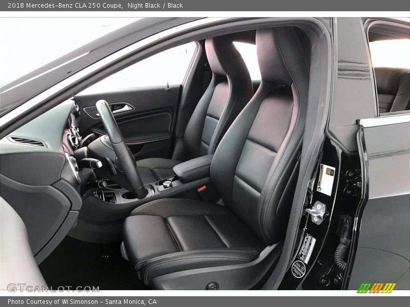 Night Black / Black 2018 Mercedes-Benz CLA 250 Coupe