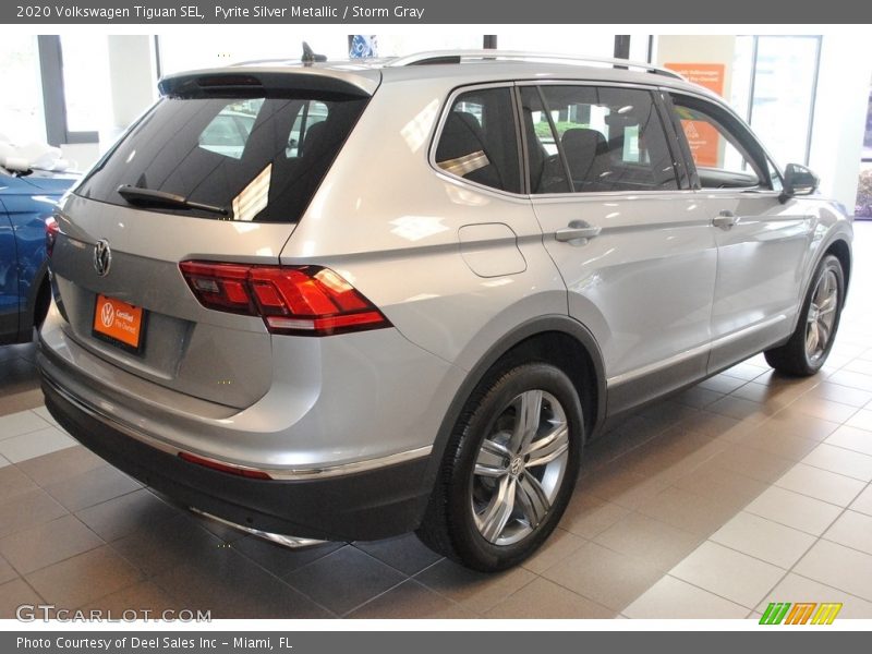 Pyrite Silver Metallic / Storm Gray 2020 Volkswagen Tiguan SEL