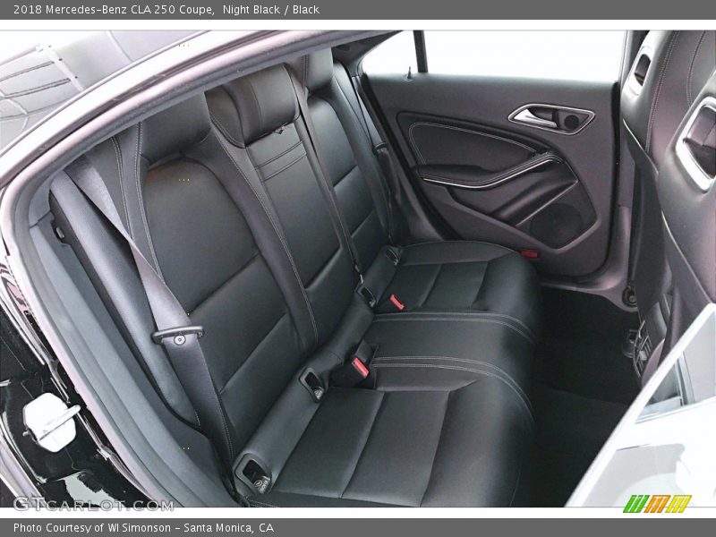 Night Black / Black 2018 Mercedes-Benz CLA 250 Coupe