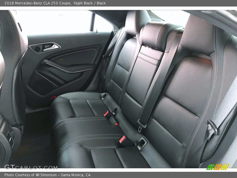 Night Black / Black 2018 Mercedes-Benz CLA 250 Coupe