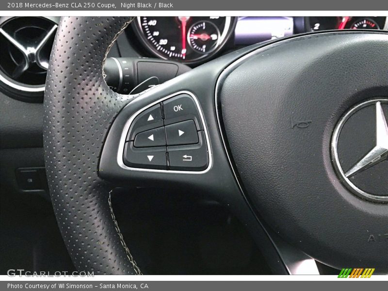 Night Black / Black 2018 Mercedes-Benz CLA 250 Coupe