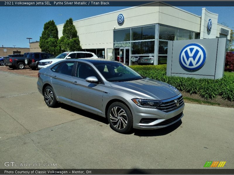 Pyrite Silver Metallic / Titan Black 2021 Volkswagen Jetta SEL