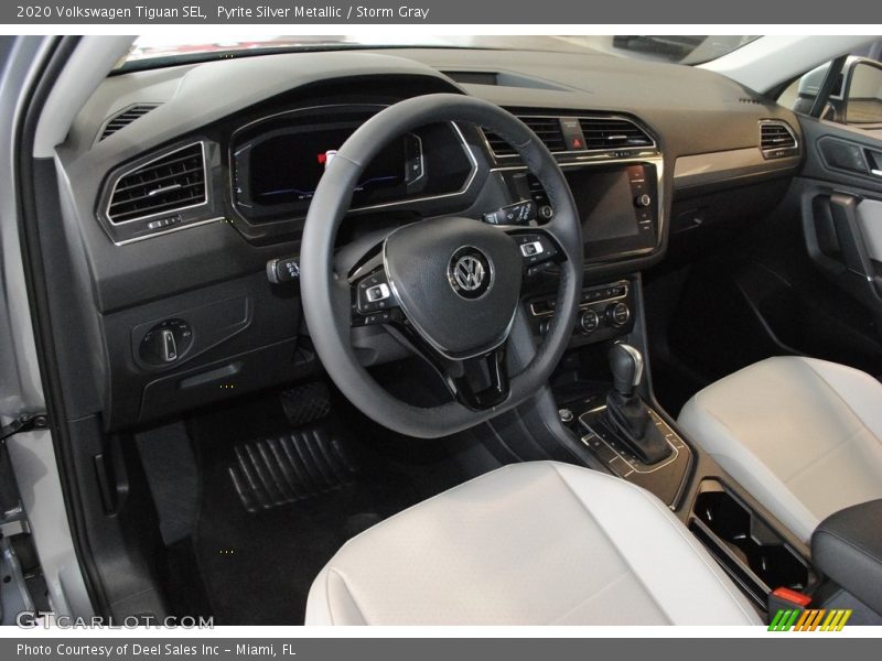 Pyrite Silver Metallic / Storm Gray 2020 Volkswagen Tiguan SEL