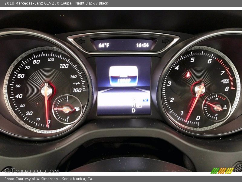 Night Black / Black 2018 Mercedes-Benz CLA 250 Coupe
