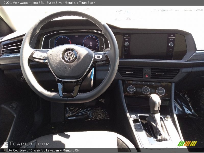 Pyrite Silver Metallic / Titan Black 2021 Volkswagen Jetta SEL