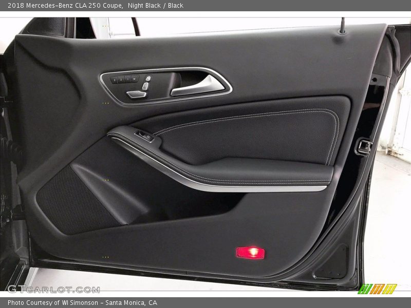 Night Black / Black 2018 Mercedes-Benz CLA 250 Coupe