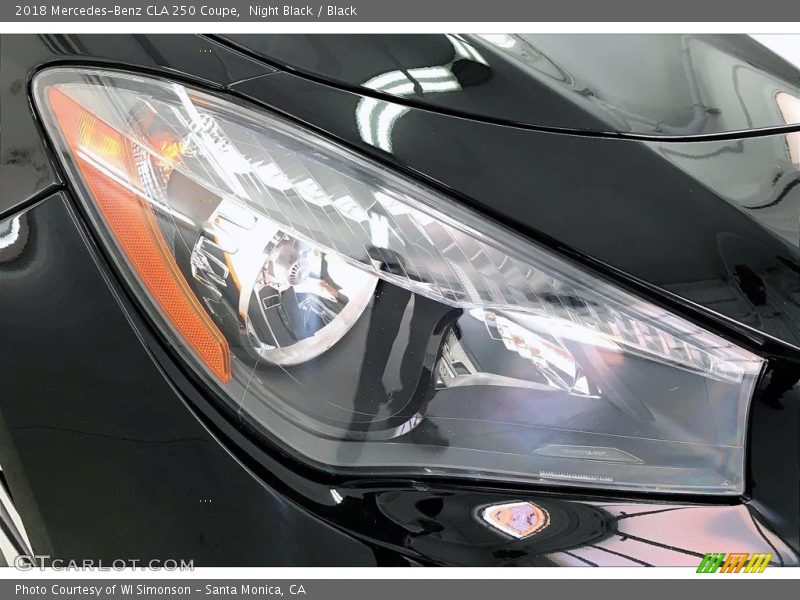 Night Black / Black 2018 Mercedes-Benz CLA 250 Coupe