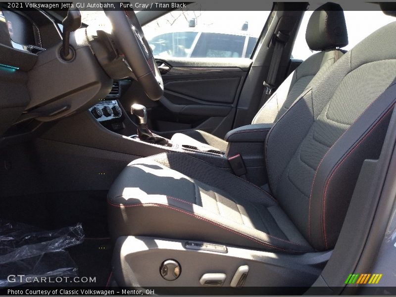 Front Seat of 2021 Jetta GLI Autobahn