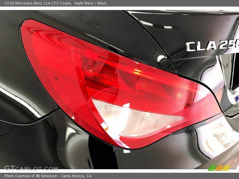Night Black / Black 2018 Mercedes-Benz CLA 250 Coupe