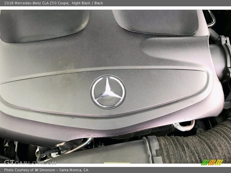 Night Black / Black 2018 Mercedes-Benz CLA 250 Coupe