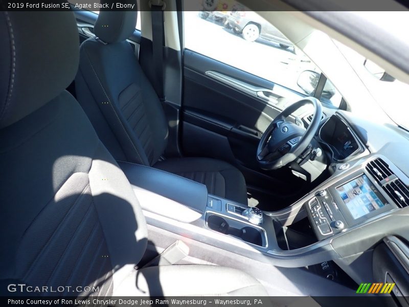 Agate Black / Ebony 2019 Ford Fusion SE