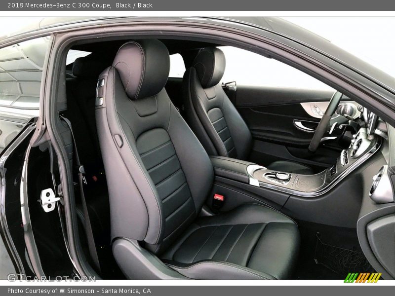 Black / Black 2018 Mercedes-Benz C 300 Coupe
