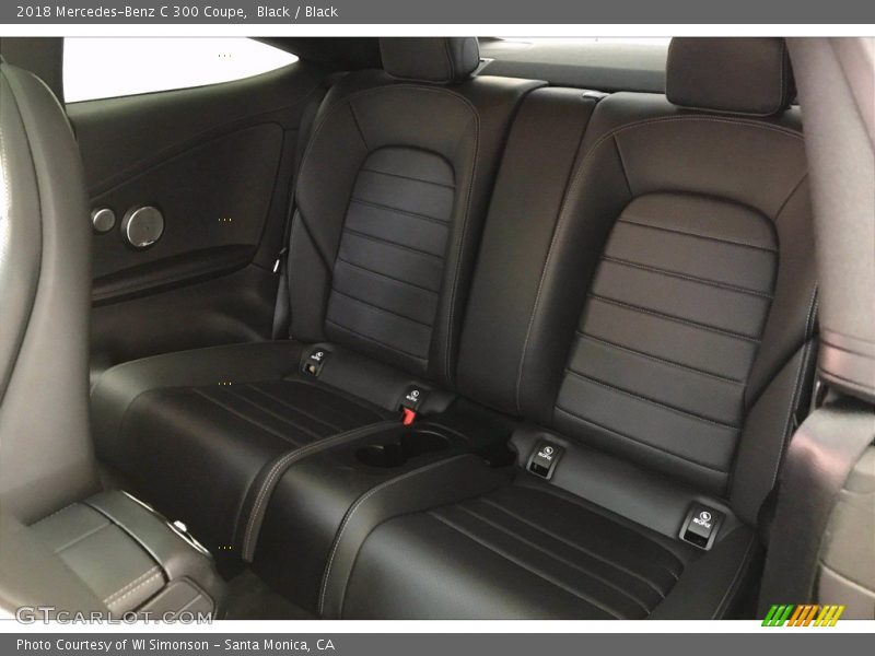 Black / Black 2018 Mercedes-Benz C 300 Coupe