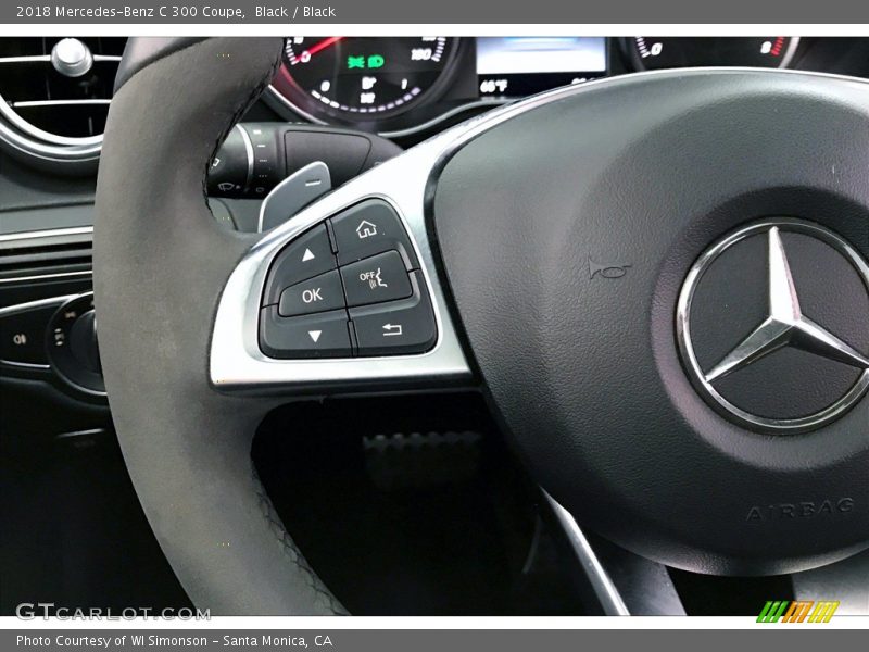 Black / Black 2018 Mercedes-Benz C 300 Coupe