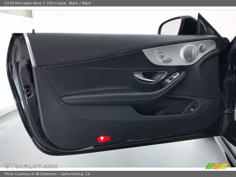 Black / Black 2018 Mercedes-Benz C 300 Coupe