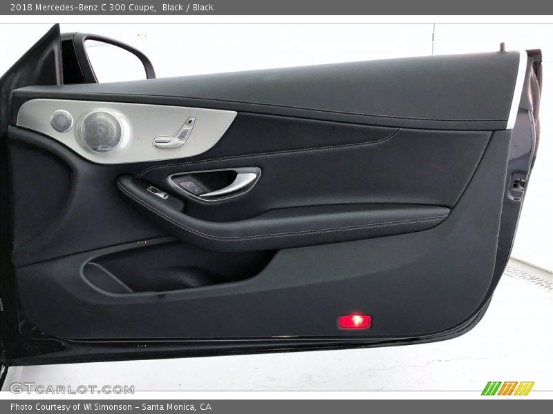 Black / Black 2018 Mercedes-Benz C 300 Coupe