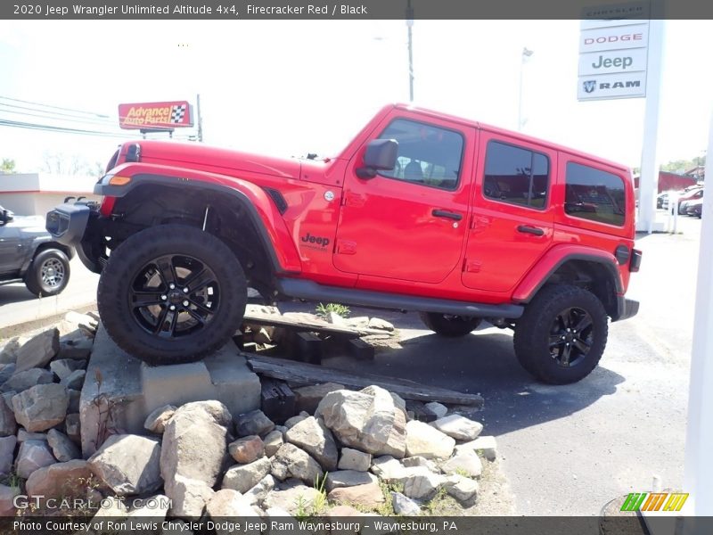 Firecracker Red / Black 2020 Jeep Wrangler Unlimited Altitude 4x4