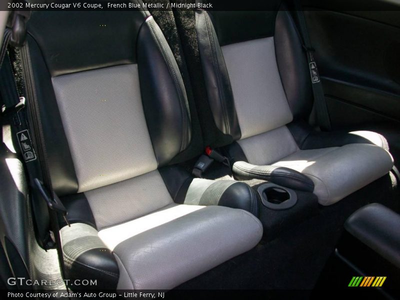 French Blue Metallic / Midnight Black 2002 Mercury Cougar V6 Coupe