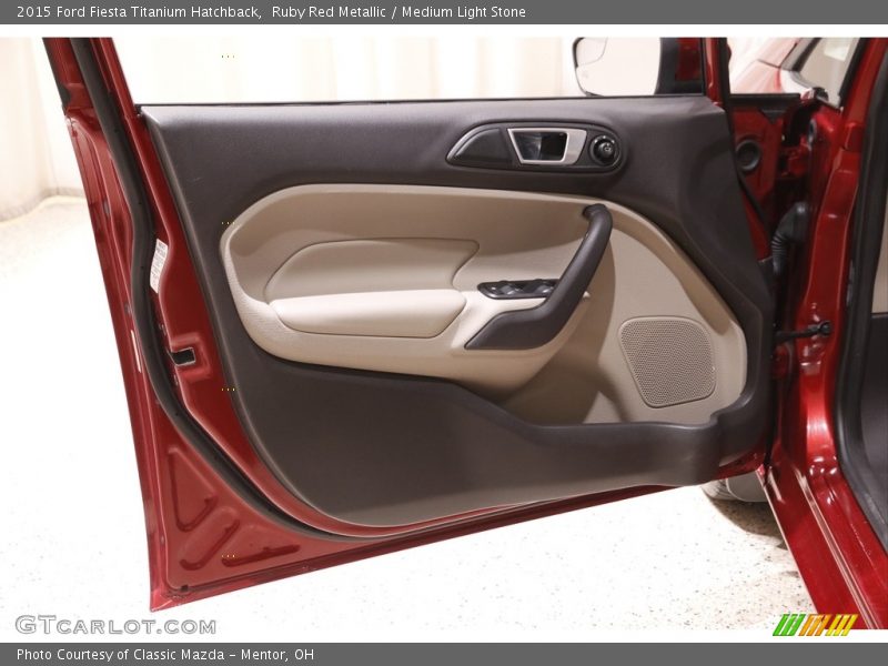 Door Panel of 2015 Fiesta Titanium Hatchback